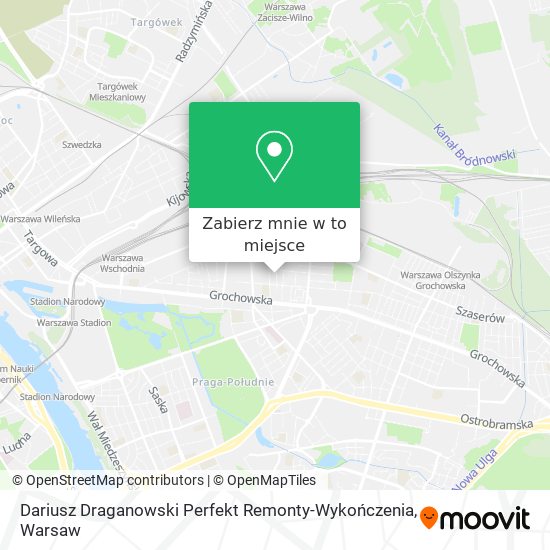 Mapa Dariusz Draganowski Perfekt Remonty-Wykończenia