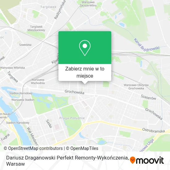Mapa Dariusz Draganowski Perfekt Remonty-Wykończenia