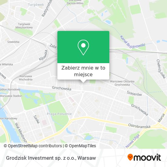 Mapa Grodzisk Investment sp. z o.o.