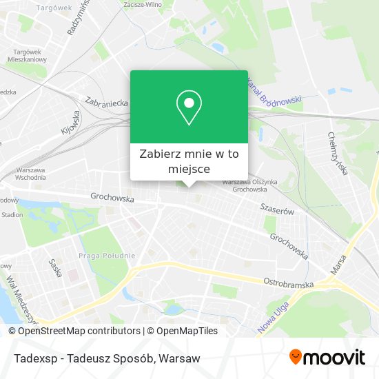 Mapa Tadexsp - Tadeusz Sposób