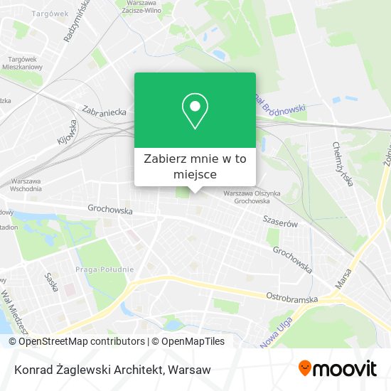 Mapa Konrad Żaglewski Architekt