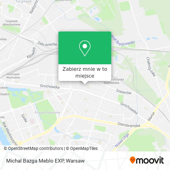 Mapa Michal Bazga Meblo EXP