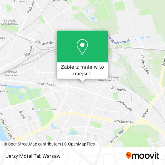 Mapa Jerzy Motal Tal