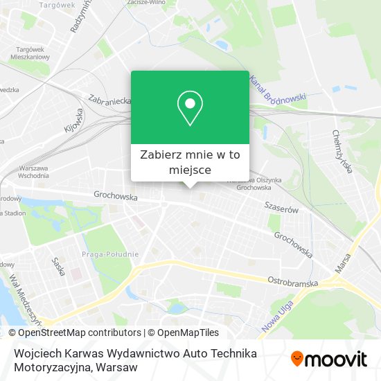 Mapa Wojciech Karwas Wydawnictwo Auto Technika Motoryzacyjna