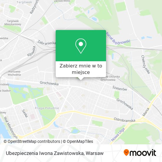 Mapa Ubezpieczenia Iwona Zawistowska