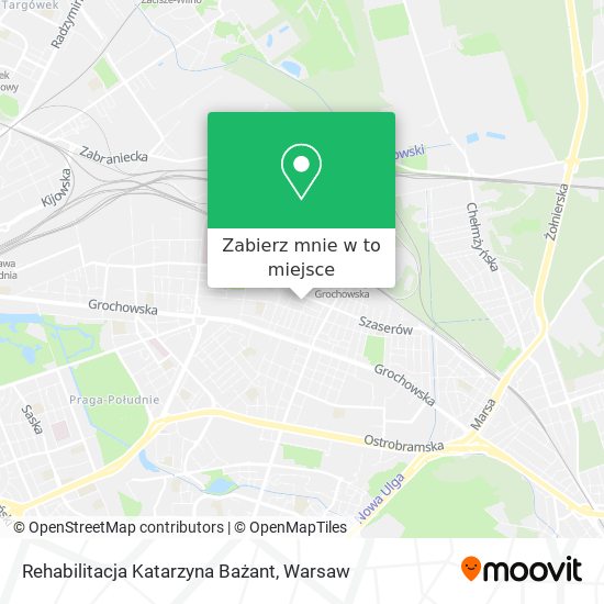 Mapa Rehabilitacja Katarzyna Bażant