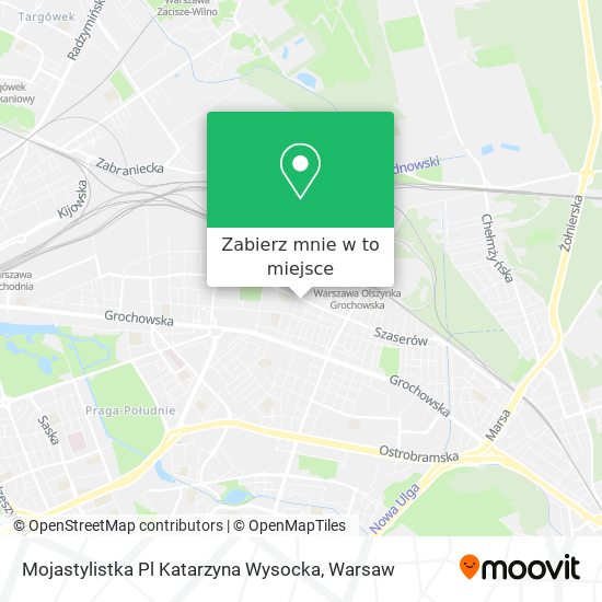 Mapa Mojastylistka Pl Katarzyna Wysocka