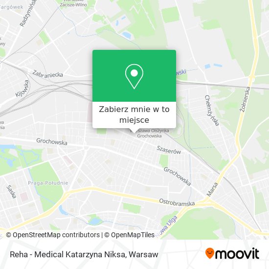 Mapa Reha - Medical Katarzyna Niksa