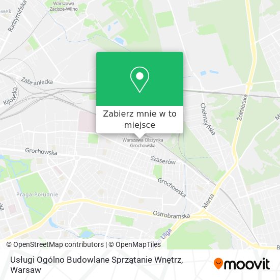 Mapa Usługi Ogólno Budowlane Sprzątanie Wnętrz