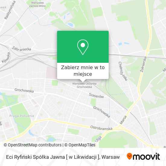 Mapa Eci Ryfiński Spółka Jawna [ w Likwidacji ]