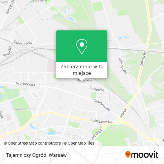 Mapa Tajemniczy Ogród