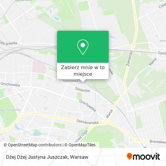 Mapa Dżej Dżej Justyna Juszczak