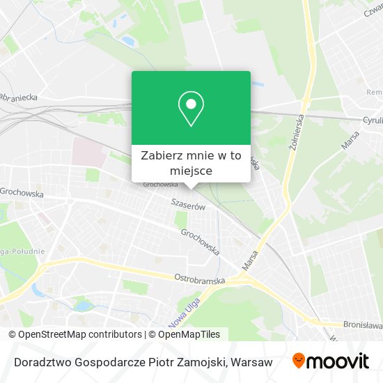 Mapa Doradztwo Gospodarcze Piotr Zamojski