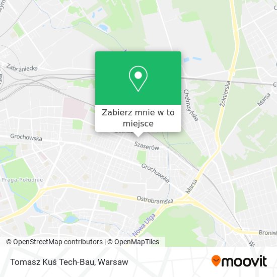 Mapa Tomasz Kuś Tech-Bau