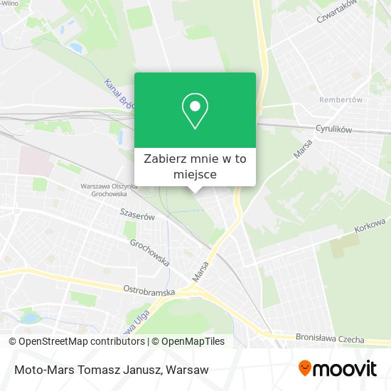 Mapa Moto-Mars Tomasz Janusz