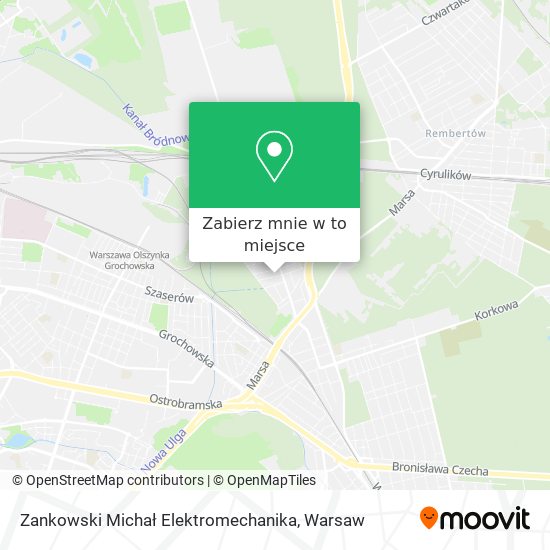 Mapa Zankowski Michał Elektromechanika