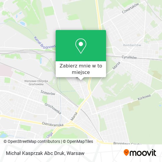 Mapa Michał Kasprzak Abc Druk