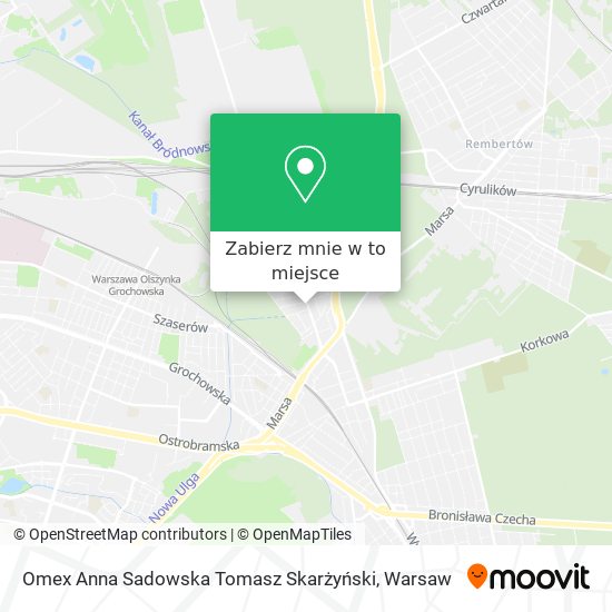 Mapa Omex Anna Sadowska Tomasz Skarżyński