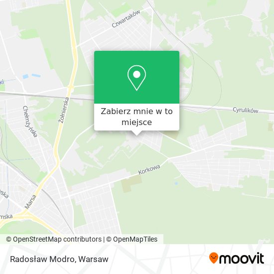 Mapa Radosław Modro