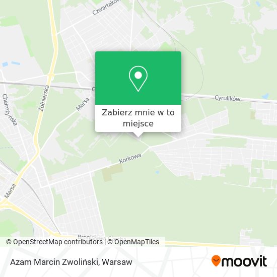 Mapa Azam Marcin Zwoliński