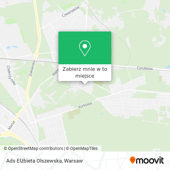 Mapa Ads Elżbieta Olszewska