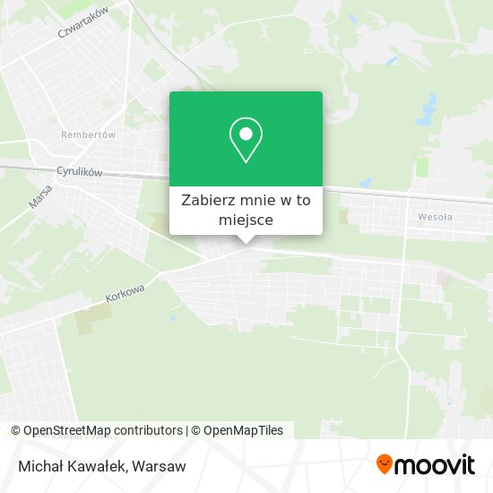 Mapa Michał Kawałek