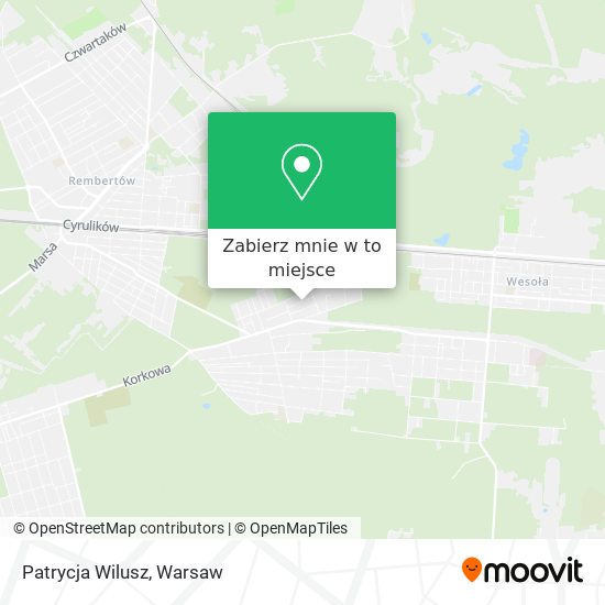 Mapa Patrycja Wilusz