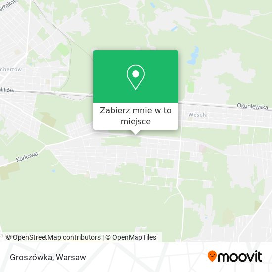 Mapa Groszówka