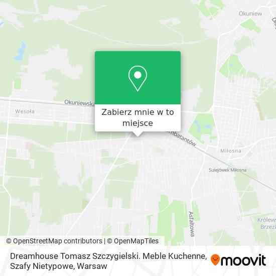 Mapa Dreamhouse Tomasz Szczygielski. Meble Kuchenne, Szafy Nietypowe