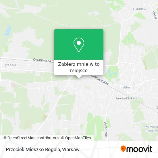 Mapa Przeciek Mieszko Rogala