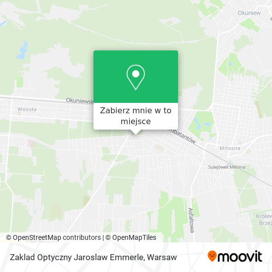 Mapa Zaklad Optyczny Jaroslaw Emmerle