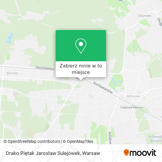 Mapa Drako Piętak Jarosław Sulejówek