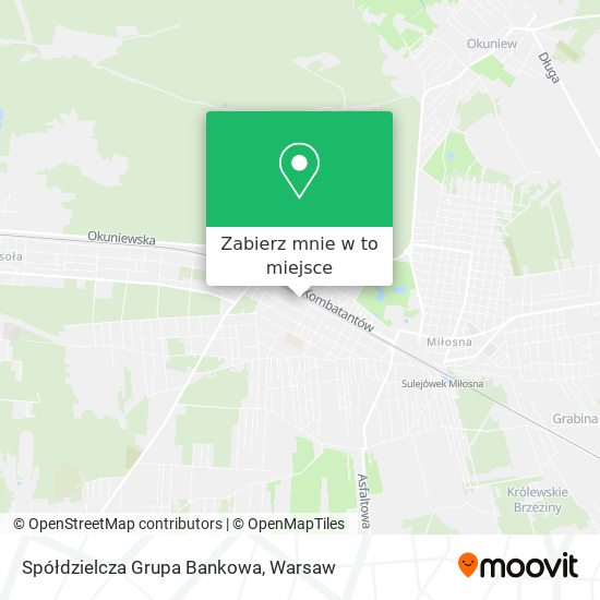 Mapa Spółdzielcza Grupa Bankowa