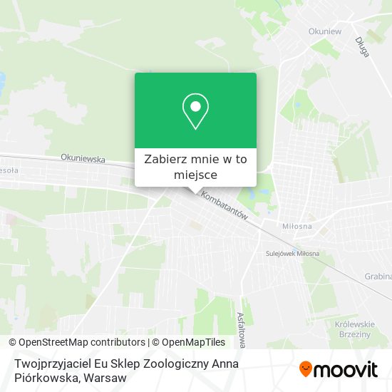 Mapa Twojprzyjaciel Eu Sklep Zoologiczny Anna Piórkowska