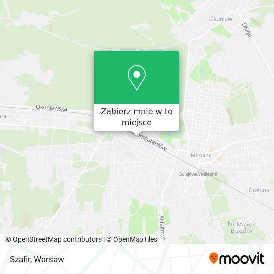 Mapa Szafir