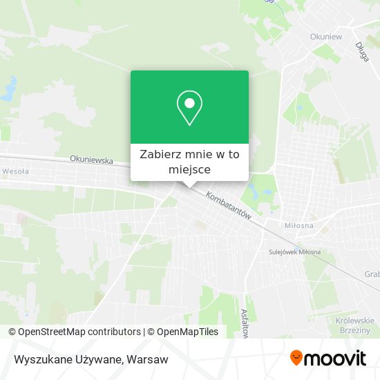 Mapa Wyszukane Używane