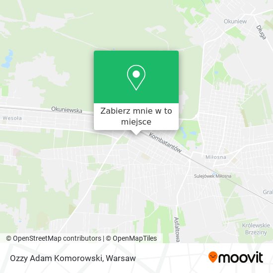 Mapa Ozzy Adam Komorowski