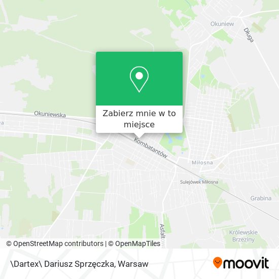 Mapa \Dartex\ Dariusz Sprzęczka