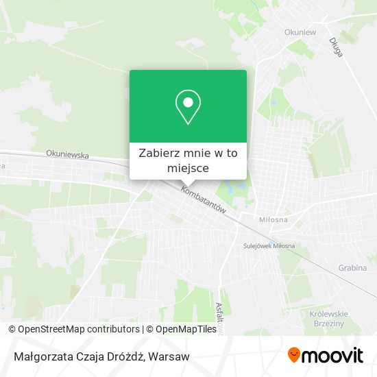 Mapa Małgorzata Czaja Dróżdż