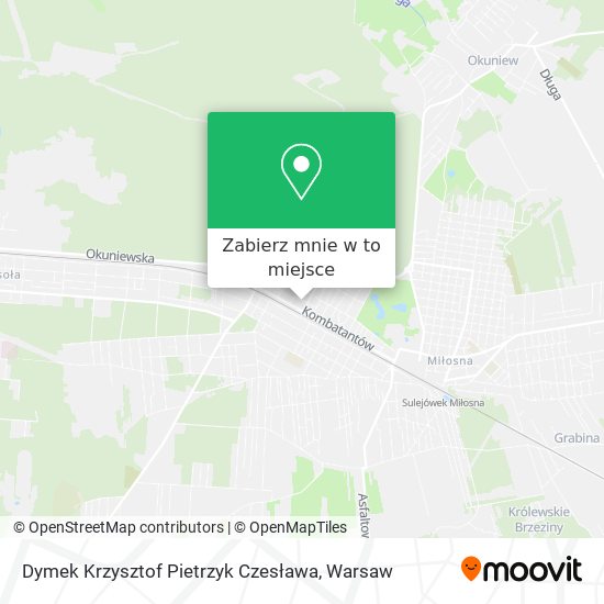 Mapa Dymek Krzysztof Pietrzyk Czesława