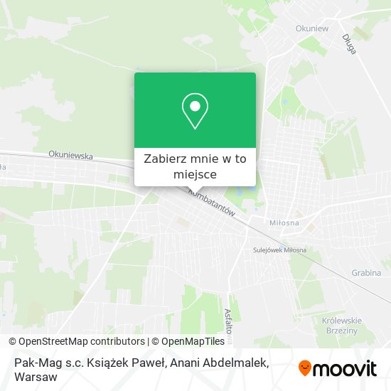 Mapa Pak-Mag s.c. Książek Paweł, Anani Abdelmalek