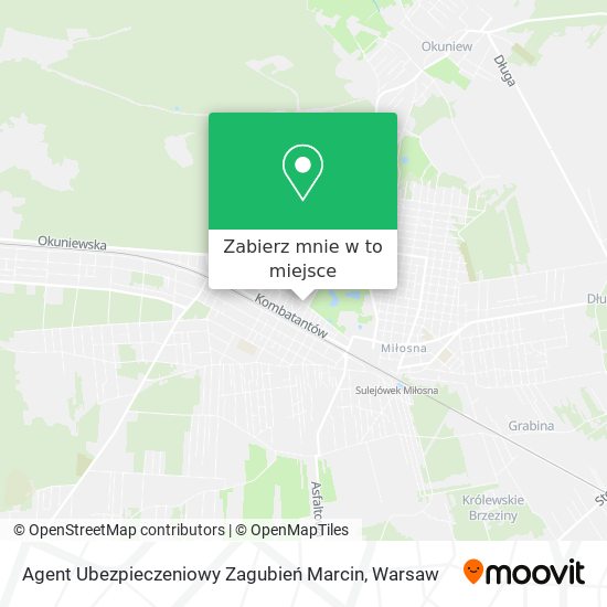 Mapa Agent Ubezpieczeniowy Zagubień Marcin