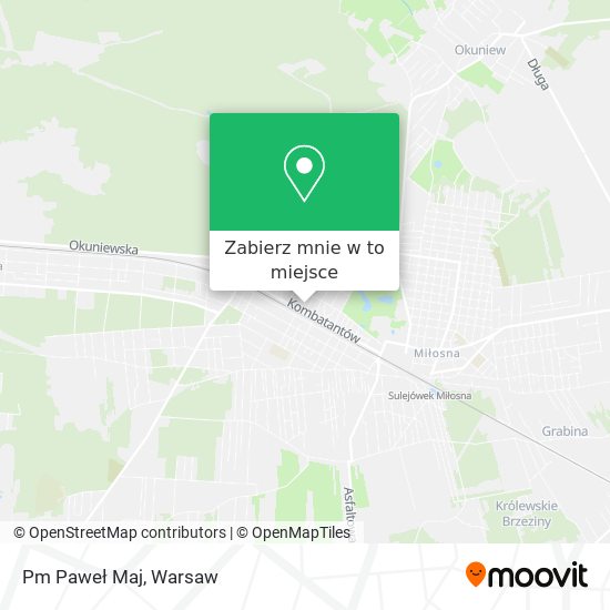 Mapa Pm Paweł Maj