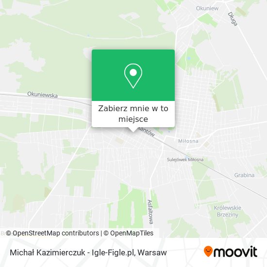 Mapa Michał Kazimierczuk - Igle-Figle.pl