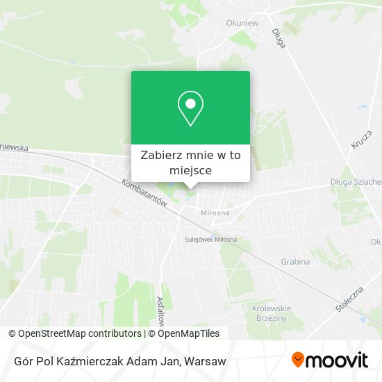 Mapa Gór Pol Kaźmierczak Adam Jan