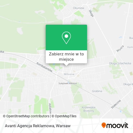 Mapa Avanti Agencja Reklamowa