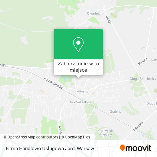 Mapa Firma Handlowo Usługowa Jard