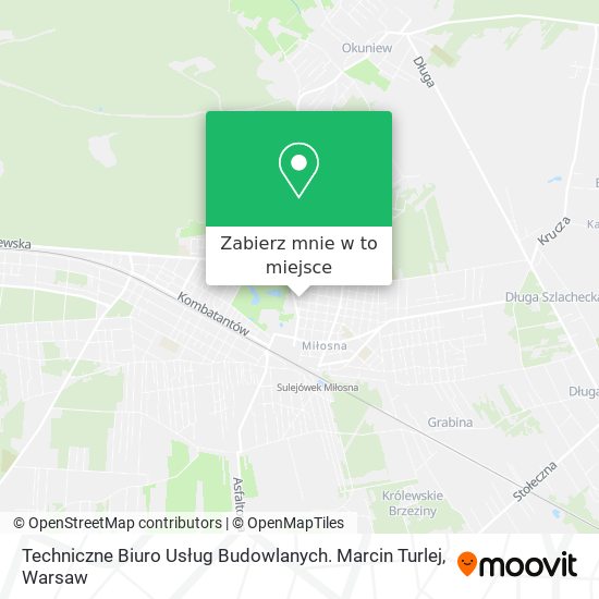 Mapa Techniczne Biuro Usług Budowlanych. Marcin Turlej