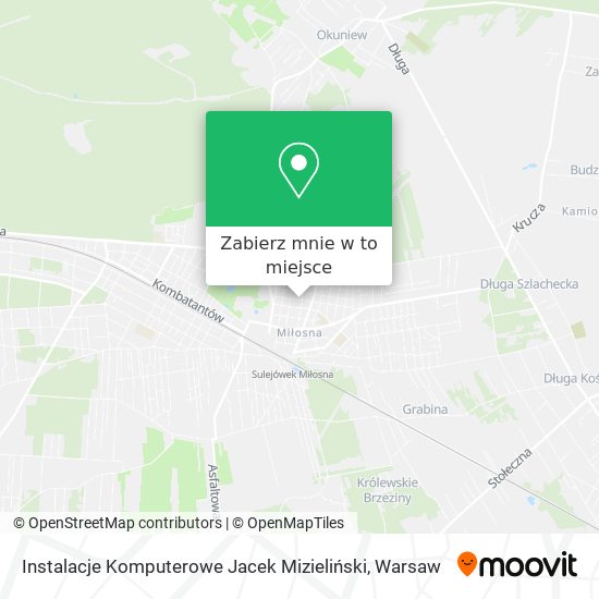 Mapa Instalacje Komputerowe Jacek Mizieliński