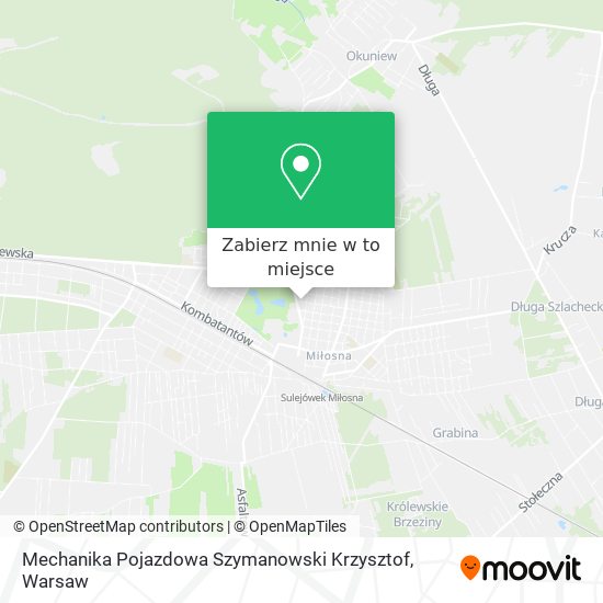 Mapa Mechanika Pojazdowa Szymanowski Krzysztof